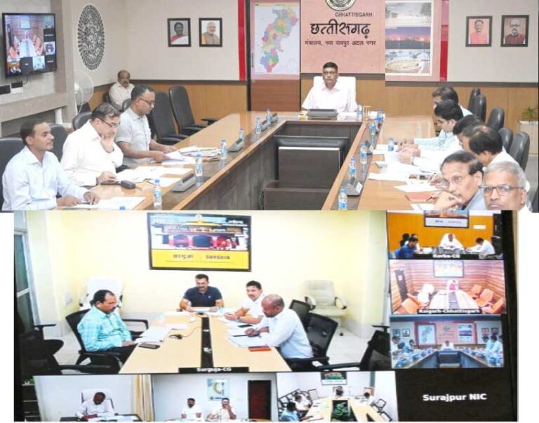 मुख्य सचिव ने योजनाओं के क्रियान्वयन की समीक्षा की मुख्य सचिव ने योजनाओं के क्रियान्वयन की समीक्षा की