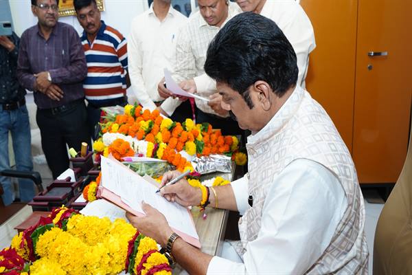 खाद्य मंत्री राजपूत ने वेयर-हाउसिंग और सिविल सप्लाइज कॉर्पोरेशन के अध्यक्ष का पदभार ग्रहण किया