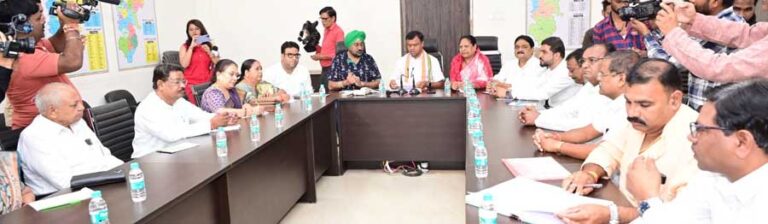 कानून व्यवस्था को लेकर कांग्रेस करेगी बड़ा आंदोलन