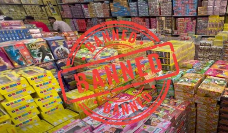 दिल्ली में प्रतिबंध के बावजूद पटाखों की तस्करी, एक आरोपी गिरफ्तार दो फरार