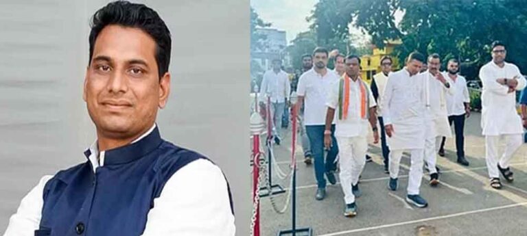 छत्तीसगढ़-रायपुर की सेंट्रल जेल में पहुंचे जीतू पटवारी, विधायक देवेंद्र को षड्यंत्रपूर्वक किया गिरफ्तार छत्तीसगढ़-रायपुर की सेंट्रल जेल में पहुंचे जीतू पटवारी, विधायक देवेंद्र को षड्यंत्रपूर्वक किया गिरफ्तार