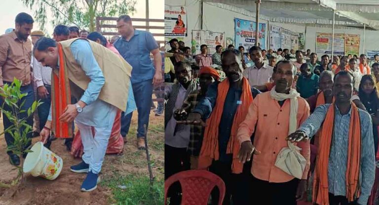 छत्तीसगढ़-रायपुर में स्वास्थ्य मंत्री श्याम बिहारी ने शुरू किया अभियान, समृद्धि का द्वार है स्वच्छता