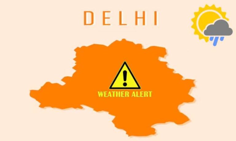 IMD ने दी चेतावनी : अगले 24 घंटों में दिल्ली-NCR में बारिश की चेतावनी