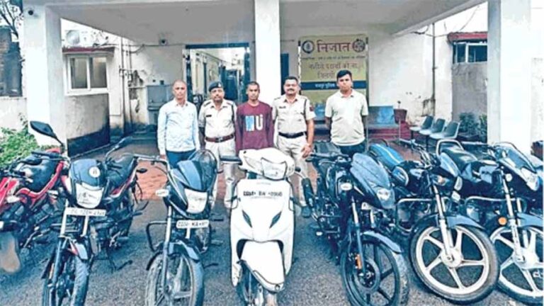 रायपुर में अजब चोर, ढ़ाबों में खाना खाकर वहीं गिरवी रख देता था चोरी की बाइक