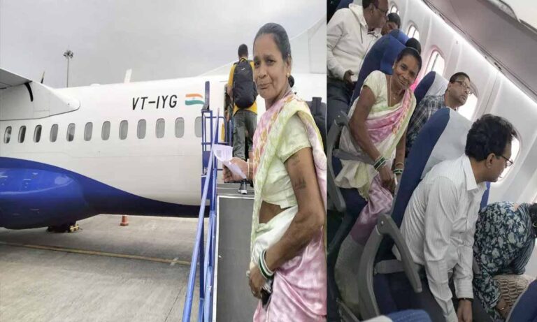 दुजेमती सोनवानी का हवाई यात्रा का सपना हुआ साकार दुजेमती सोनवानी का हवाई यात्रा का सपना हुआ साकार