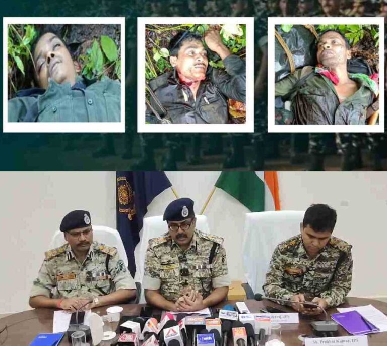 अबूझबाड़ के जंगल में सुरक्षा बलों ने तीन नक्सली लीडर को किया ढेर, अब तक मारे गए 157 नक्सली