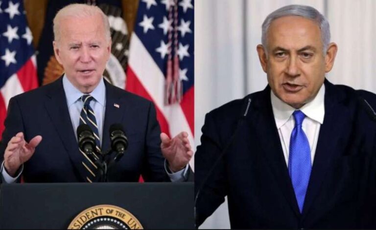 जो बाइडन ने बेंजामिन नेतन्याहू से फोन पर की बात जो बाइडन ने बेंजामिन नेतन्याहू से फोन पर की बात