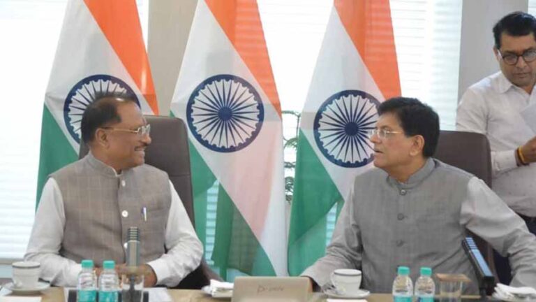 हरियाणा विस चुनाव में सीएम साय और मंत्री गोयल ने जीत की अनोखी टेलीफोनिक बधाई दी!