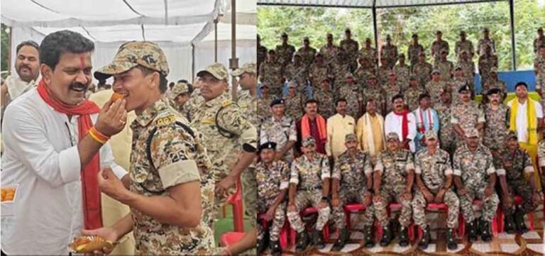 छत्तीसगढ़-दंतेवाड़ा में जांबाज जवानों से रूबरू हुए उपमुख्यमंत्री, माओवादियों से लोहा लेने पर बढ़ाया हौसला