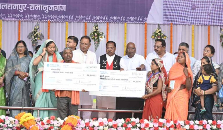 महात्मा गांधी के सपनों को पूरा कर रहे हैं प्रधानमंत्री: मुख्यमंत्री श्री विष्णुदेव साय