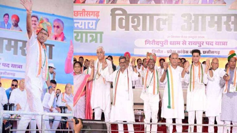 गांधी मैदान में कांग्रेस की न्याय यात्रा का समापन, आमसभा सभी बड़े नेता जमकर गरजे गांधी मैदान में कांग्रेस की न्याय यात्रा का समापन, आमसभा सभी बड़े नेता जमकर गरजे