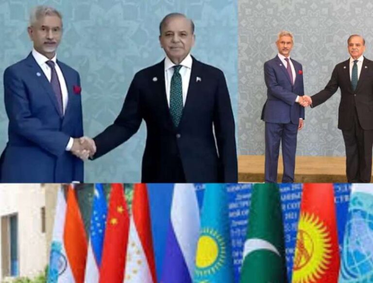 एससीओ बैठक से पहले जयशंकर और शरीफ गर्मजोशी ने मिले, बातचीत भी की एससीओ बैठक से पहले जयशंकर और शरीफ गर्मजोशी ने मिले, बातचीत भी की