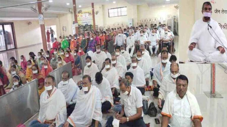 मुनि सुधाकर बोले- ज्ञान की आराधना से सौभाग्य, लाभ और सुख की प्राप्ति होती है