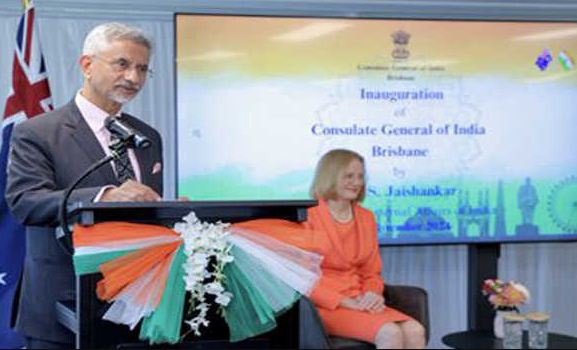 ब्रिस्बेन में खुला नया भारतीय वाणिज्य दूतावास, विदेशमंत्री जयशंकर ने किया उद्घाटन ब्रिस्बेन में खुला नया भारतीय वाणिज्य दूतावास, विदेशमंत्री जयशंकर ने किया उद्घाटन