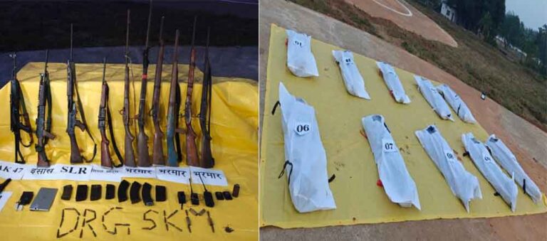 छत्तीसगढ़-सुकमा में मारे 10 वर्दीधारी नक्सलियों में से 6 की पहचान, मड़कम मासा समेत कई बड़े इनामी शामिल