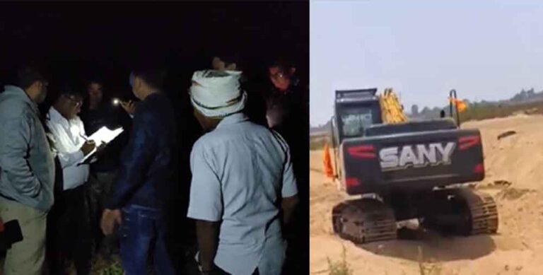 छत्तीसगढ़-गरियाबंद में राजस्व विभाग का छापा, अवैध रेत खनन करते 2 चेन माउंटेन जब्त छत्तीसगढ़-गरियाबंद में राजस्व विभाग का छापा, अवैध रेत खनन करते 2 चेन माउंटेन जब्त