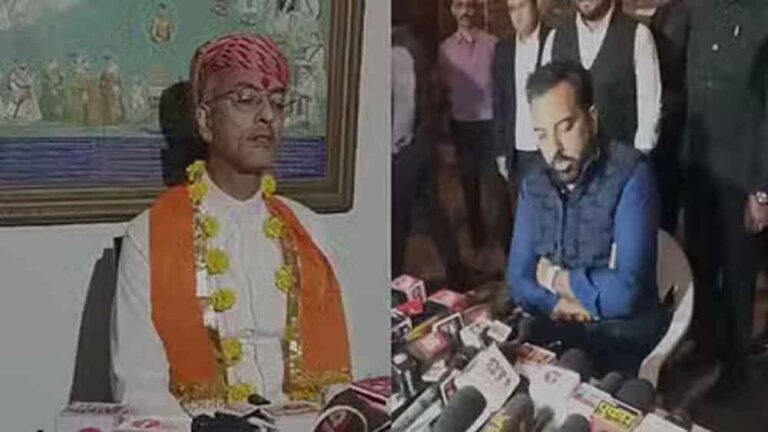 राजस्थान-उदयपुर के मेवाड़ राजघराने में धूणी दर्शन के बाद अब जुबानी जंग, परंपराओं का सम्मान होना चाहिए: लक्ष्यराज