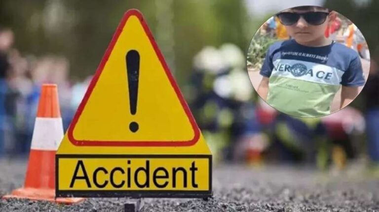 तेज रफ्तार कार ने स्कूटी सवार पिता-पुत्र को मारी टक्कर, आठ वर्षीय बच्चे की मौत