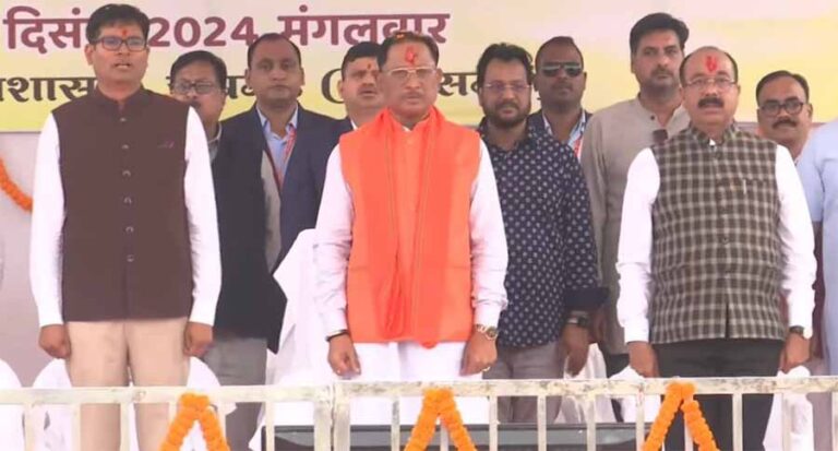 CM साय ने महतारी वंदन योजना की जारी की 10वीं किश्त, रायगढ़ में ”नालंदा परिसर” का किया भूमिपूजन