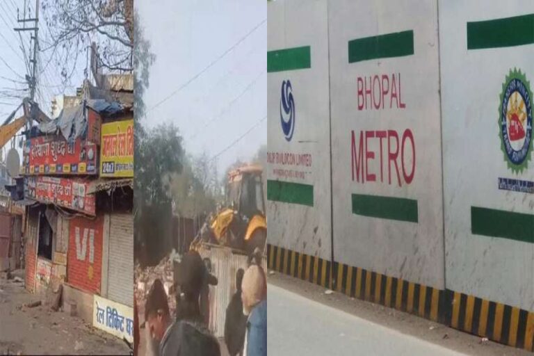 अल्पना तिराहा और रेलवे स्टेशन के बीच हुई कार्रवाई, अब ईरानी खेमे के अतिक्रमण की बारी अल्पना तिराहा और रेलवे स्टेशन के बीच हुई कार्रवाई, अब ईरानी खेमे के अतिक्रमण की बारी