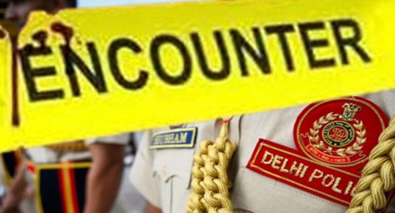 दिल्ली में टिल्लू गैंग के दो बदमाशों का एनकाउंटर