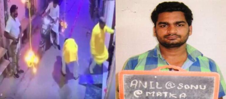 दिवाली के दिन चाचा-भतीजे की हत्या करने वाला वांटेड आरोपी सोनू मटका का एनकाउंटर दिवाली के दिन चाचा-भतीजे की हत्या करने वाला वांटेड आरोपी सोनू मटका का एनकाउंटर