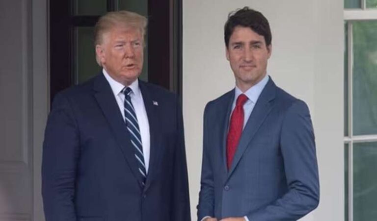 ट्रंप के विवादित बयान पर हैरान हुए ट्रूडो, कनाडा को अमेरिका में विलय की दी सलाह 