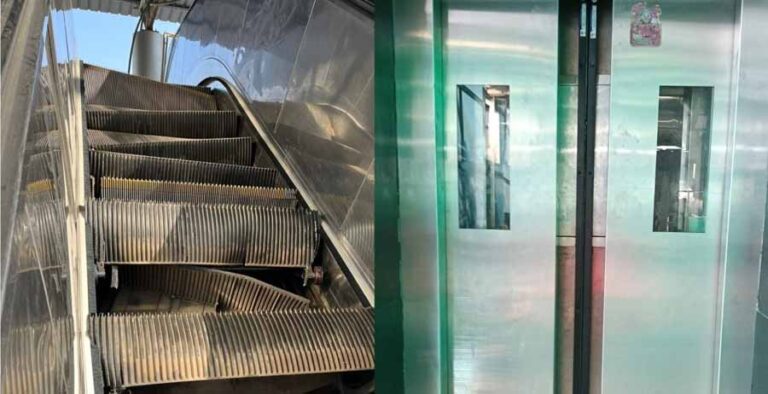 रायपुर रेलवे स्टेशन में यात्रियों को होना पड़ा परेशान, एक साथ खराब हुई लिफ्ट और एस्कलेटर रायपुर रेलवे स्टेशन में यात्रियों को होना पड़ा परेशान, एक साथ खराब हुई लिफ्ट और एस्कलेटर