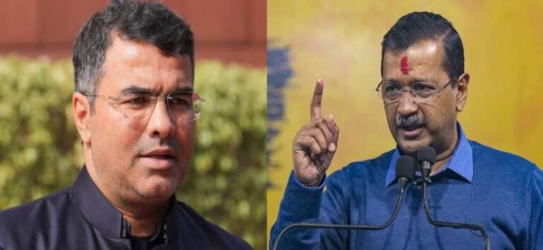 बीजेपी नेता परवेश वर्मा ने केजरीवाल पर झूठी धमकियों का आरोप लगाया बीजेपी नेता परवेश वर्मा ने केजरीवाल पर झूठी धमकियों का आरोप लगाया