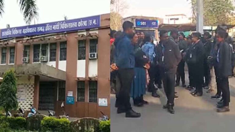 छत्तीसगढ़-कोरबा मेडिकल कॉलेज के डीन खिलाफ सुरक्षाकर्मियों ने खोलो मार्चा, थप्पड़ मारने पर बिगड़ी बात छत्तीसगढ़-कोरबा मेडिकल कॉलेज के डीन खिलाफ सुरक्षाकर्मियों ने खोलो मार्चा, थप्पड़ मारने पर बिगड़ी बात