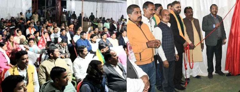 छत्तीसगढ़-बलरामपुर में 447.19 लाख रुपये के विकास कार्यों की सौगात, आदिम जाति कल्याण मंत्री नेताम ने किया भूमिपूजन