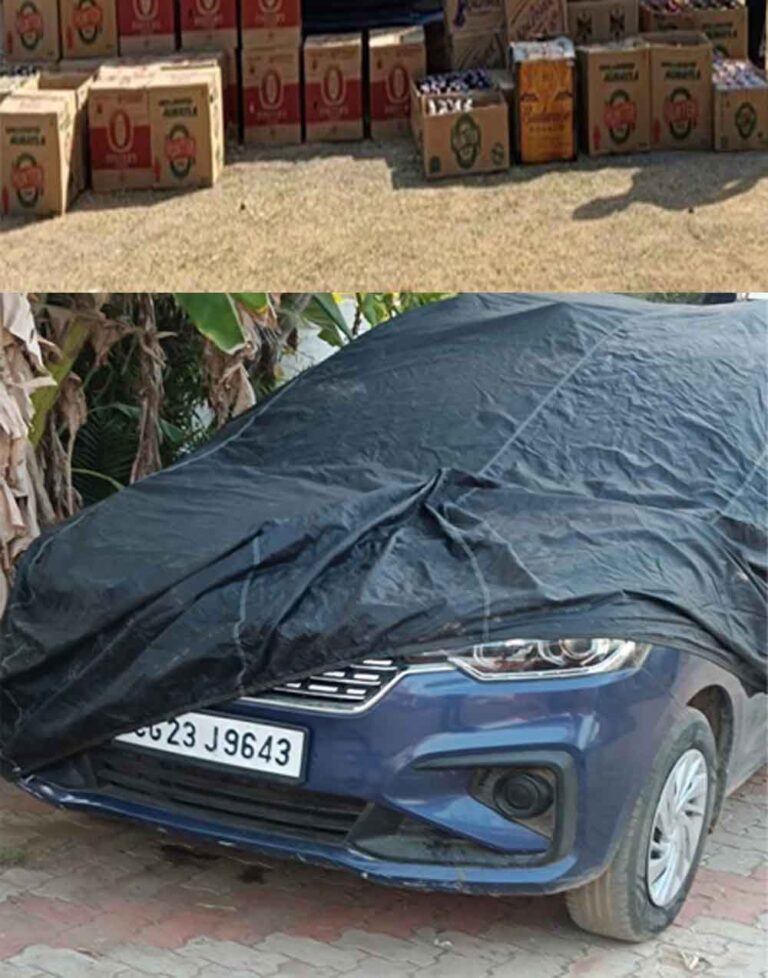 छत्तीसगढ़-गरियाबंद में 50 पेटी अंग्रेजी शराब के साथ आरोपी गिरफ्तार, चुनावी सीजन में ओडिशा से पहुंची खेप