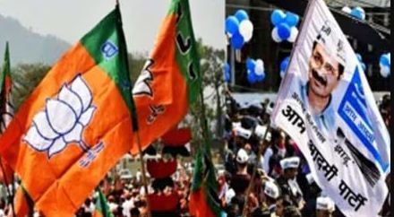 दिल्ली चुनाव में भाजपा और आप के बीच पोस्टर वॉर तेज दिल्ली चुनाव में भाजपा और आप के बीच पोस्टर वॉर तेज