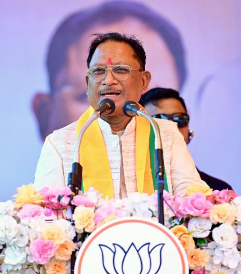 सीएम विष्णुदेव साय ने इसरो की 100वीं सफल मिशन पर दी बधाई, भारत को गर्व का पल सीएम विष्णुदेव साय ने इसरो की 100वीं सफल मिशन पर दी बधाई, भारत को गर्व का पल