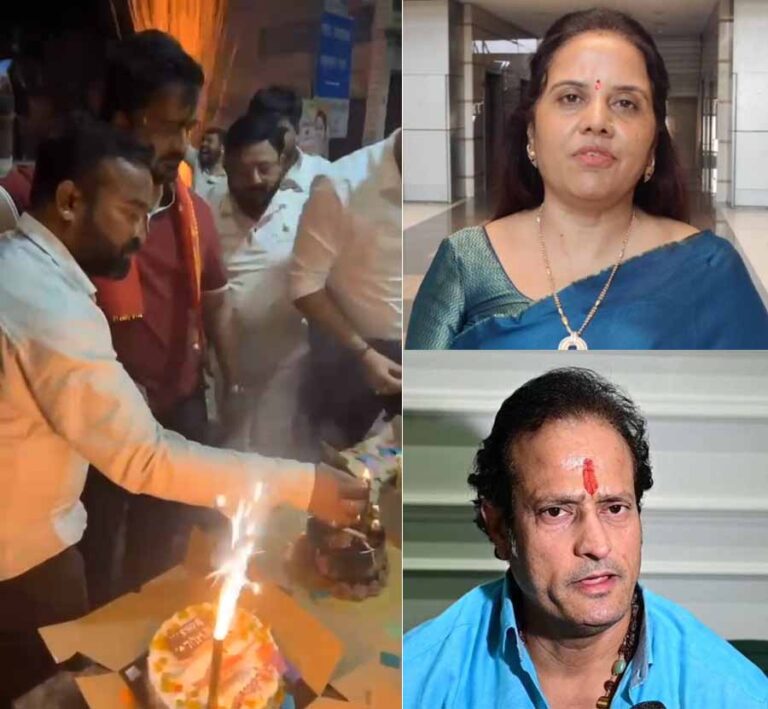सड़क में केक काटने को लेकर सरकार सख्त: महापौर के बेटे ने सड़क पर काटा केक, मेयर मीनल चौबे ने मांगी माफी सड़क में केक काटने को लेकर सरकार सख्त: महापौर के बेटे ने सड़क पर काटा केक, मेयर मीनल चौबे ने मांगी माफी