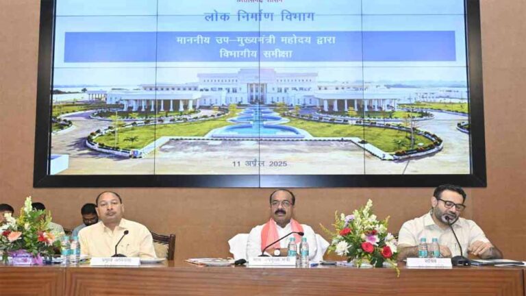 डिप्टी सीएम साव ने लोक निर्माण विभाग की समीक्षा बैठक में दिए निर्देश