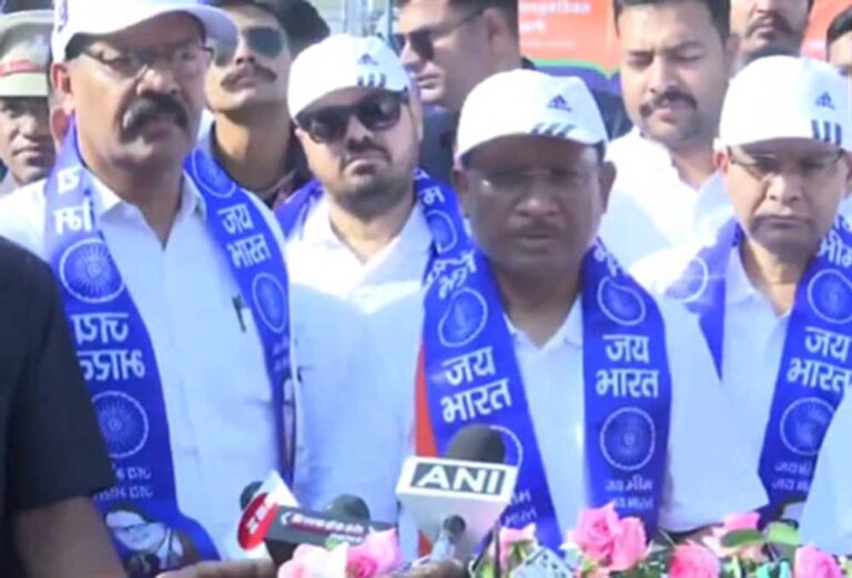 सीएम साय जय भीम पदयात्रा में हुए शामिल सीएम साय जय भीम पदयात्रा में हुए शामिल