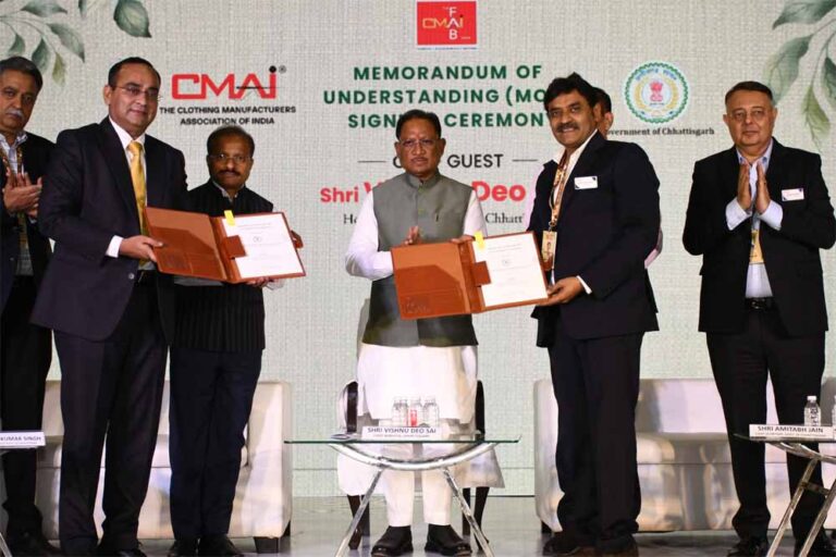 सीएमएआई के साथ हुआ एमओयू, देश का नया टेक्सटाइल हब बनेगा छत्तीसगढ़