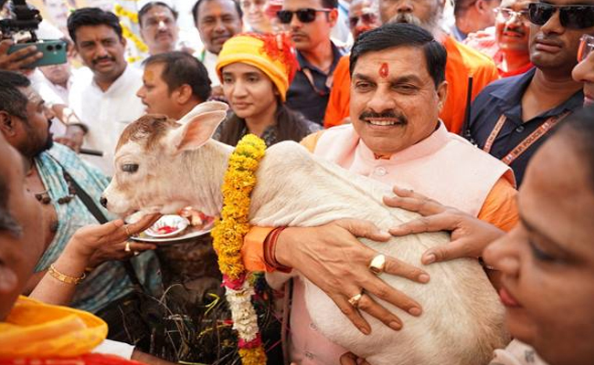 MP News: मुख्यमंत्री डॉ.मोहन यादव ने महू में हाईटेक सुविधाओं से युक्त कामधेनु गौ-शाला का किया भूमि-पूजन…