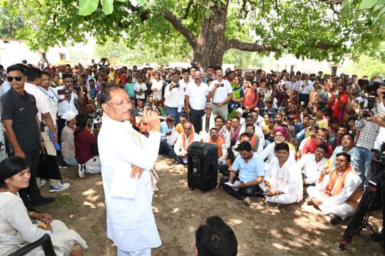 विष्णु के सुशासन में हो रहा संवाद और समाधान