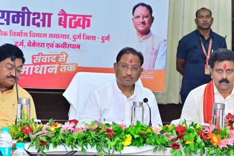 हमारी सरकार की योजनाओं का लाभ आम जनता तक पहुंच रहा: मुख्यमंत्री विष्णु देव साय