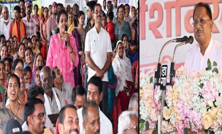 रायपुर : सुशासन तिहार जनता की समस्याओं के समाधान का अभियान : मुख्यमंत्री विष्णु देव साय