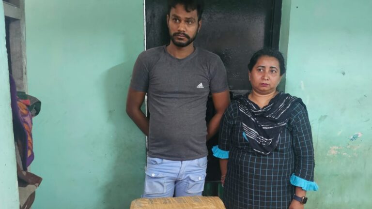 CG Crime News : नशा तस्करों के खिलाफ पुलिस का सख्त कदम, पति-पत्नी से भारी मात्रा में हुआ गांजा बरामद…