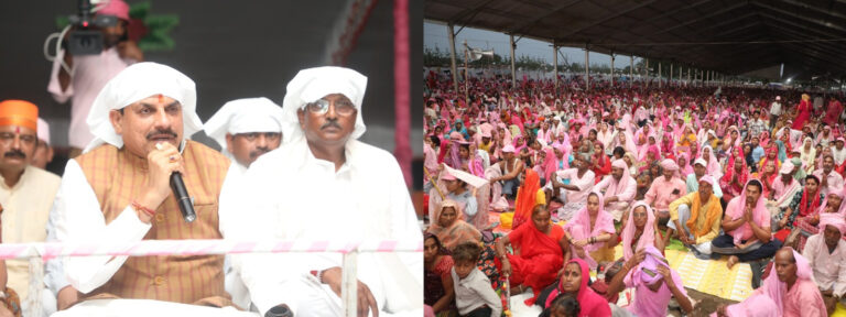 MP News- मुख्यमंत्री डॉ. यादव बाबा जय गुरुदेव आश्रम में सत्संग में हुए शामिल: सत्संग के दौरान CM ने की शराबबंदी की घोषणा…. MP News- मुख्यमंत्री डॉ. यादव बाबा जय गुरुदेव आश्रम में सत्संग में हुए शामिल: सत्संग के दौरान CM ने की शराबबंदी की घोषणा….