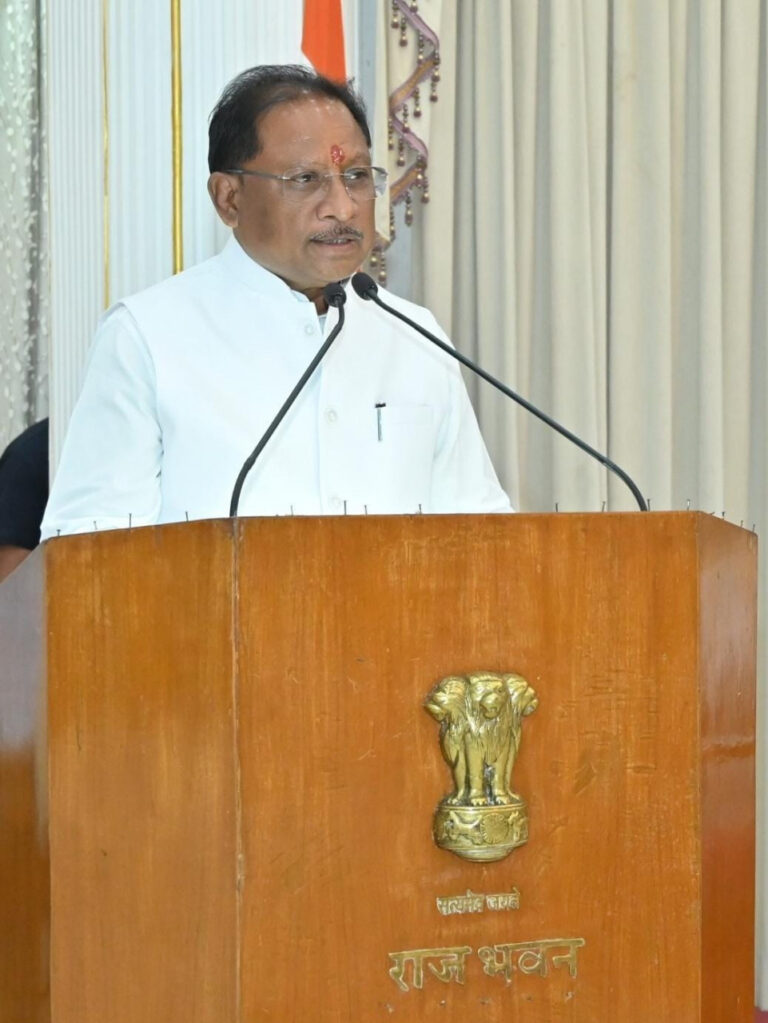 CG- राजभवन में आयोजित हुई सर्वधर्म सभा: राज्यपाल एवं मुख्यमंत्री सर्वधर्म सभा में हुए शामिल, CM साय बोले – संकट में हमारी एकता ही सबसे बड़ी ताकत…