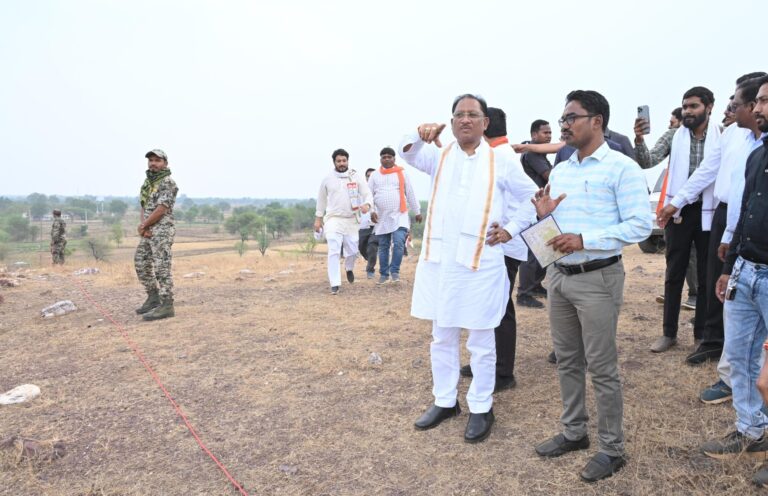 CG News- मुख्यमंत्री विष्णु देव साय ने किया सिद्ध बाबा जलाशय परियोजना का निरीक्षण: इतने करोड़ की लागत से निर्मित हो रही है महत्वाकांक्षी जलाशय परियोजना… CG News- मुख्यमंत्री विष्णु देव साय ने किया सिद्ध बाबा जलाशय परियोजना का निरीक्षण: इतने करोड़ की लागत से निर्मित हो रही है महत्वाकांक्षी जलाशय परियोजना…