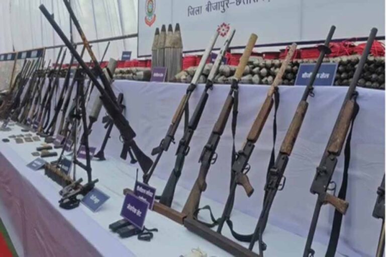 बीजापुर जिले में सुरक्षा बलों को नक्सलियों के खिलाफ बड़ी सफलता, कर्रेगुट्टा पहाड़ी में 31 नक्सली ढेर