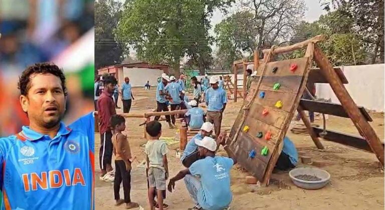 सचिन तेंदुलकर 50 गांवों में बनवा रहे मैदान, बस्तर के युवाओं को मिलेगा प्रतिभा निखारने का मौका