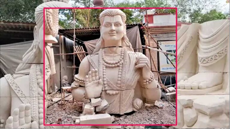 ग्वालियर के मिंट स्टोन से बनी भगवान राम की 51 फीट की प्रतिमा जल्द ही रायपुर में लगाई जाएगी