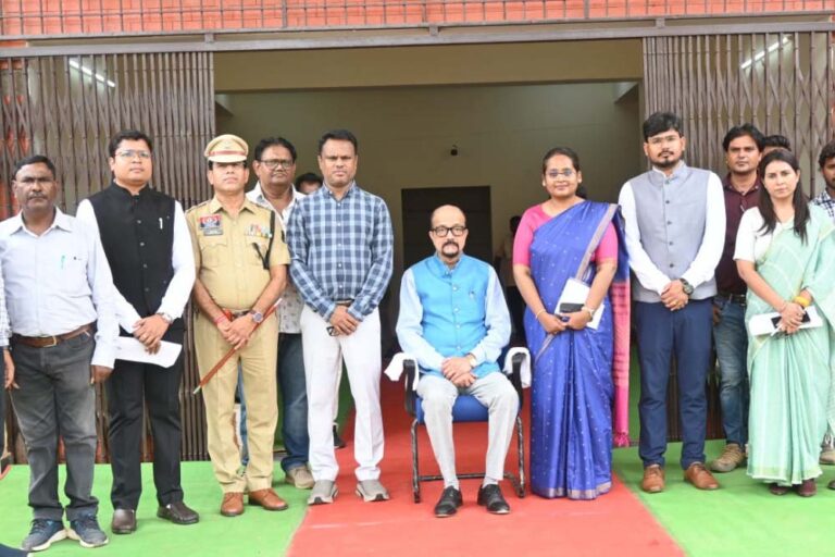 राज्य निर्माण के बाद मोहला- मानपुर जिले में पहली बार हुआ राज्यपाल का आगमन